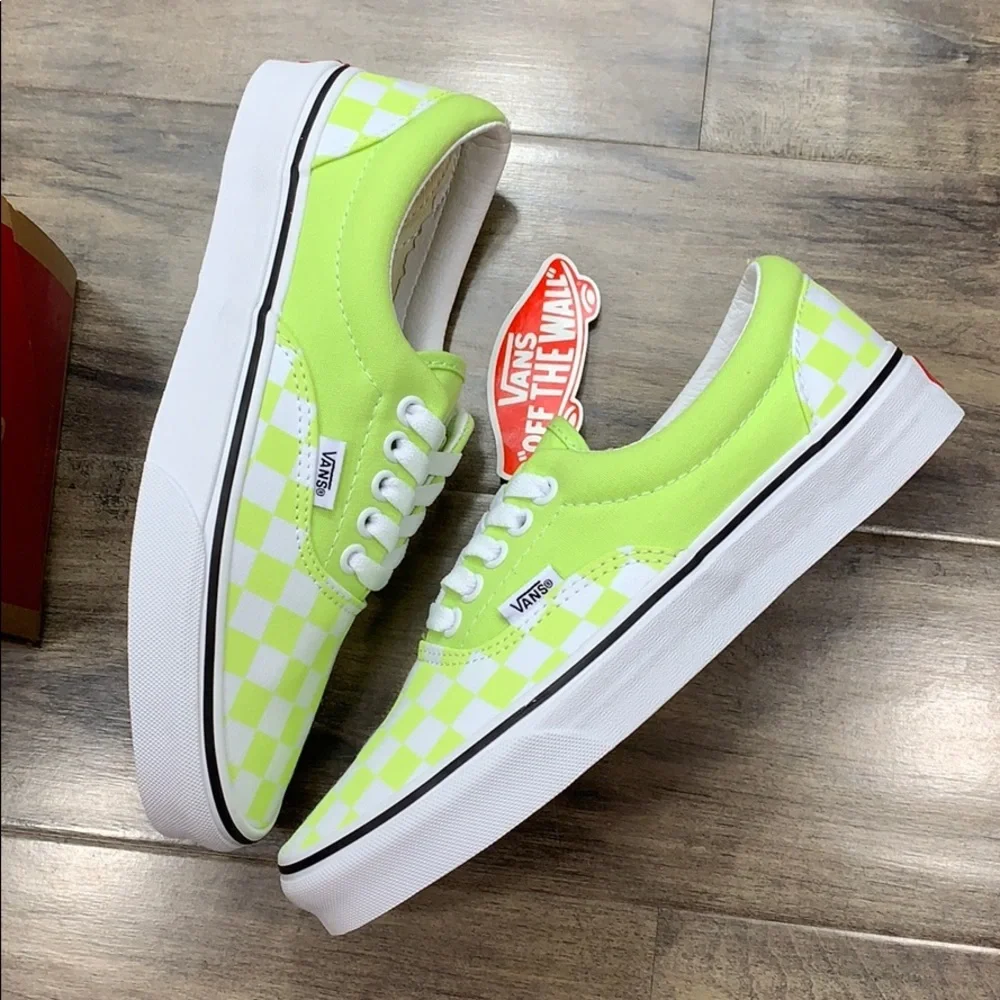 •VANS ERA CHECKERBOARD shrpgrtrwht wmns